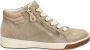 Ara 1244499 Volwassenen VeterlaarzenHoge sneakersDames veterschoenenHalf-hoge schoenen Taupe - Thumbnail 1