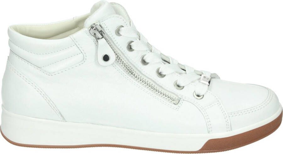 Ara 1244499~~~~~~~~~~~~~~~~~~~~~~~ Hoge sneakersVeterlaarzen s veterschoenen s sneakersHalf-hoge schoenen Wit beige