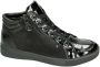 Ara 1244499 Volwassenen VeterlaarzenHoge sneakersDames veterschoenenHalf-hoge schoenen Zwart - Thumbnail 1