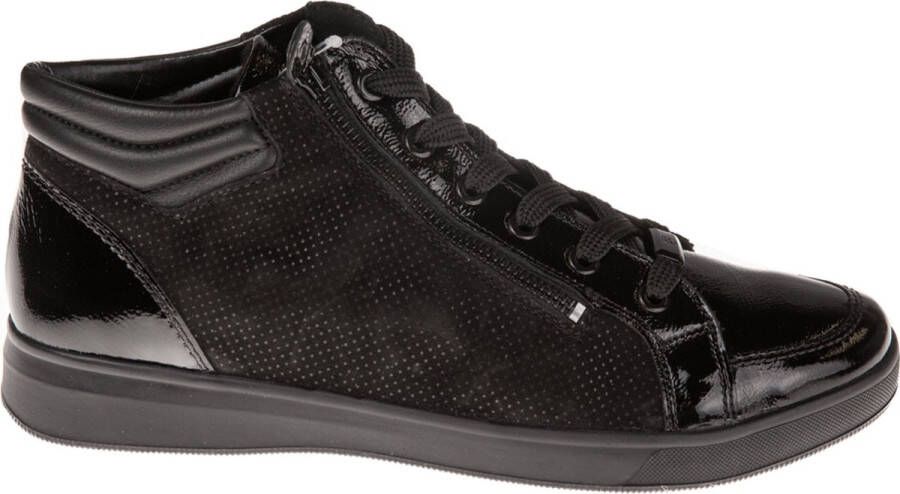 Ara 1244499 Volwassenen VeterlaarzenHoge sneakersDames veterschoenenHalf-hoge schoenen Zwart