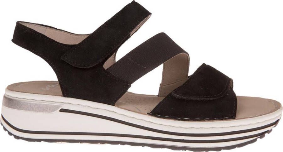 Ara Sandalen Sapporo met klittenbandsluitingen