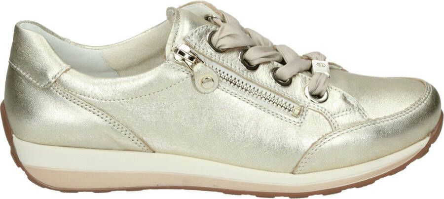 Ara Sneakers OSAKA met rits breedte h vrijetijdsschoen lage schoen veterschoen