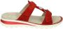 Ara 1247210 Volwassenen Sandalen met hak Rood - Thumbnail 1