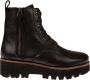 Ara 16711 veterboot zwart dames - Thumbnail 1