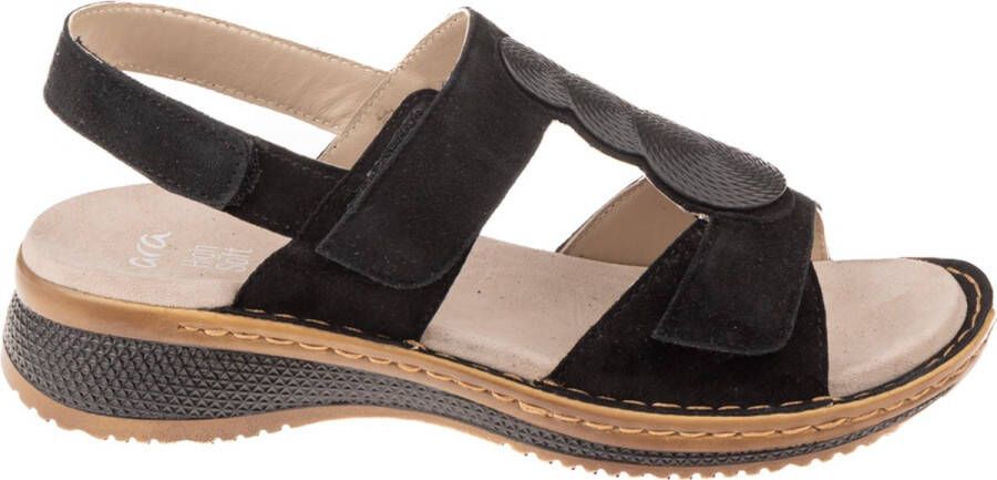 Ara Sandalen Hawaï zomerschoen sandaal sleehak in comfortwijdte g (=wijd)