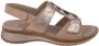 Ara 1229002~~~~~~~~~~~~~~~~~~~~~~~ Platte sandalenDames Sandalen Wit beige - Thumbnail 1
