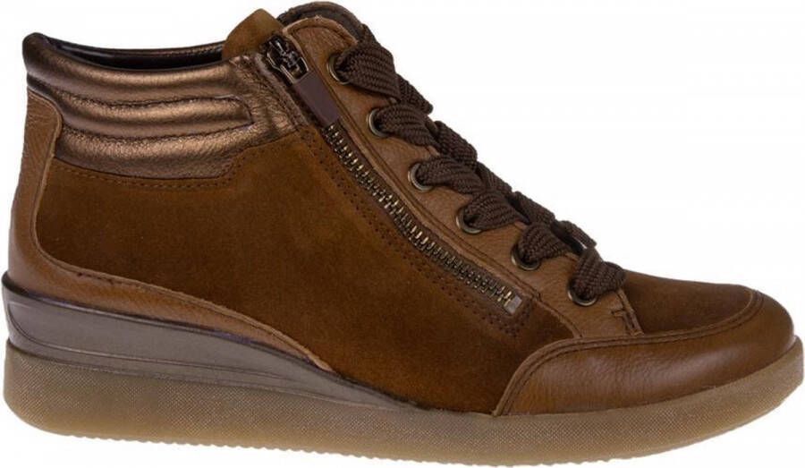 Ara 1243303 Volwassenen VeterlaarzenHalf hoge schoenen Kleur Cognac