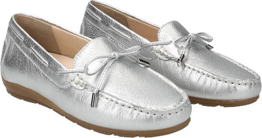 Ara Comfortabele leren damesloafer Gray Dames