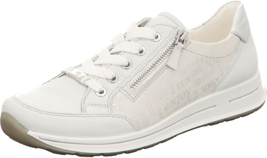 Ara 12-24801-78 dames veterschoenen zilver