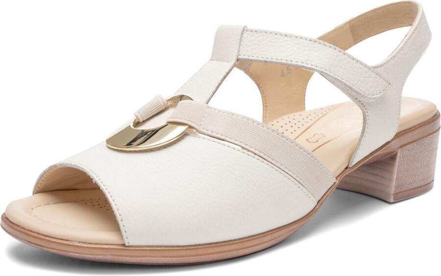 Ara Sandaaltjes Lugano zomerschoen sandaal blokhak in elegante look h-breedte - Foto 2