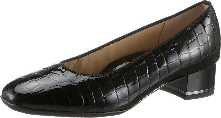 Ara Pumps Verona avondschoen trechterhak feestelijke schoen met reptielprint - Foto 10