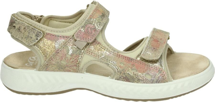 Ara 1213507~~~~~~~~~~~~~~~~~~~~~~~ Platte sandalen Dames Sandalen Wit beige