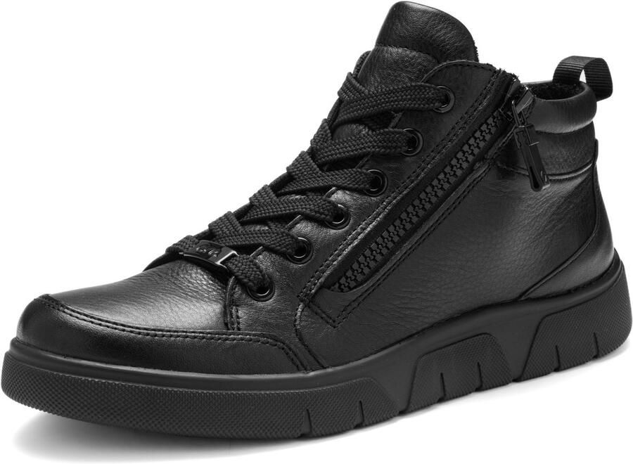 Ara 1224453 Hoge sneakersVeterlaarzenDames veterschoenenDames sneakersHalf-hoge schoenen Zwart - Foto 2