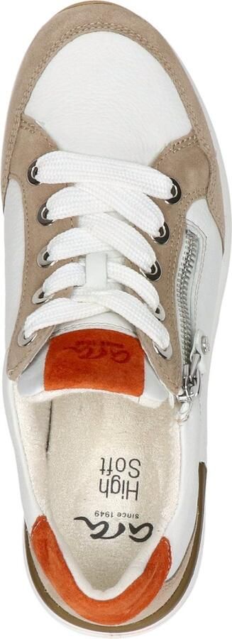 Ara 12 24510 07 Sand White Ambra G Wijdte Veterschoenen - Foto 3