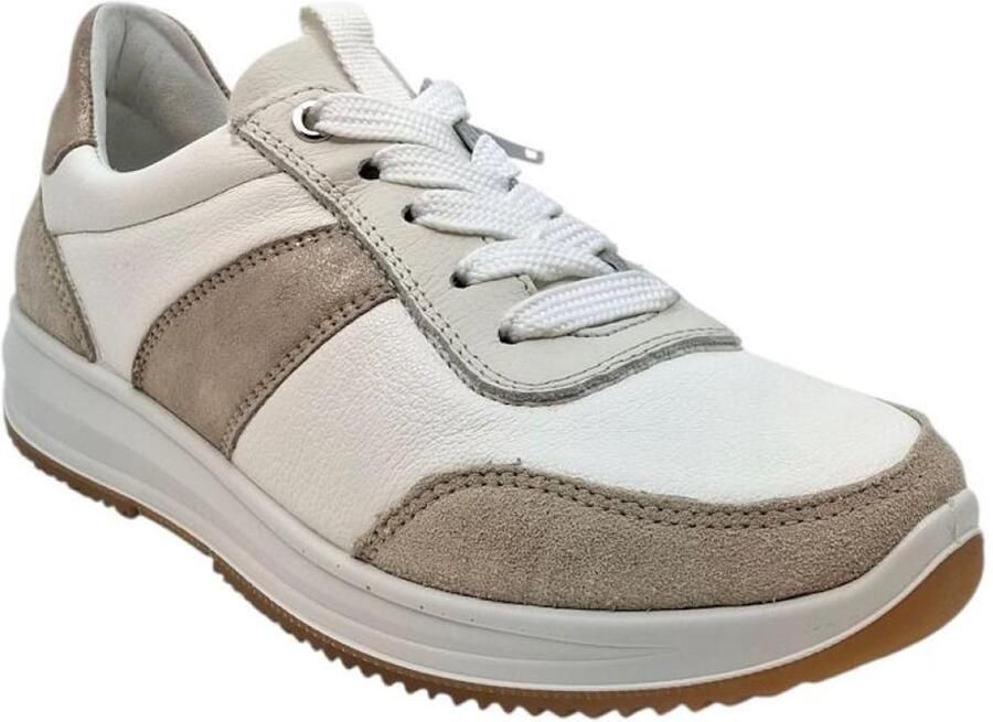 Ara 1225532-08 H-breedte dames sneaker in stretchleder