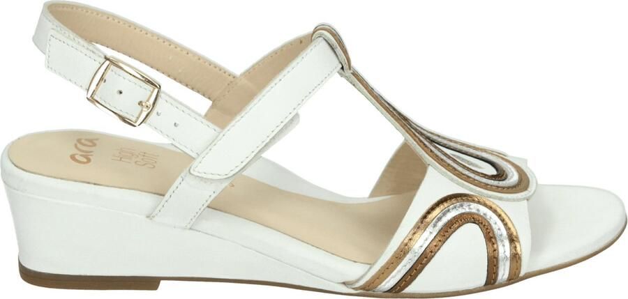 Ara 1227302 SIRMIONE-S Sandalen met hak Wit beige