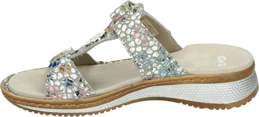 Ara Slippers Hawaï sleehak zomerschoen pantoffels met klittenband