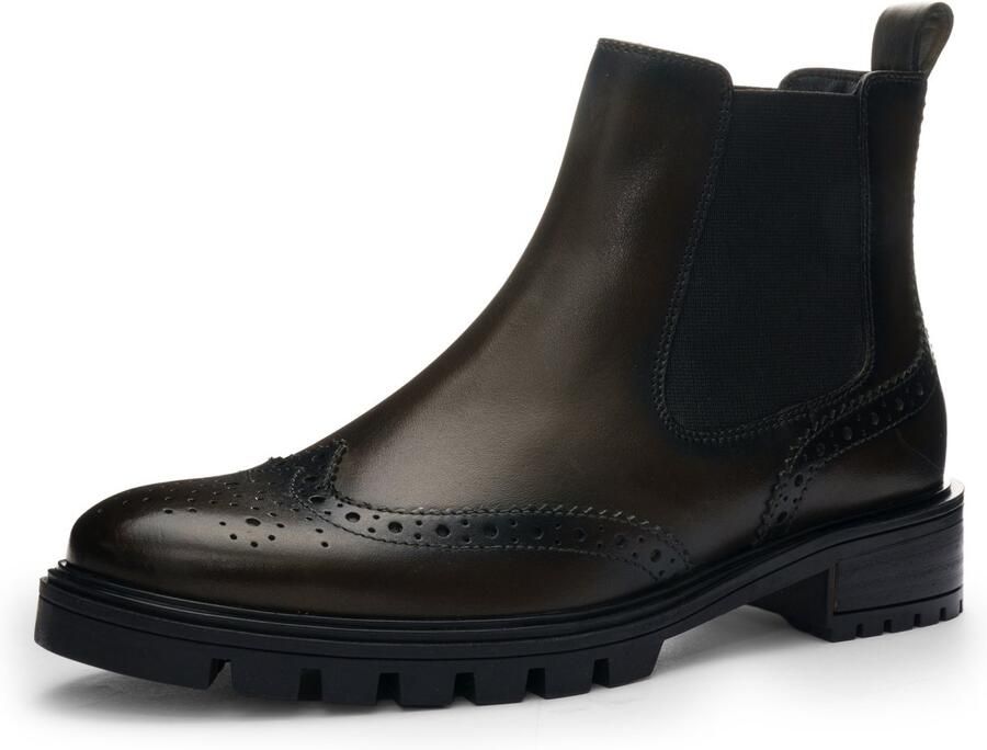Ara Chelsea-boots Tulsa enkellaars instaplaarzen met lyra-perforatie g-breedte (breed)