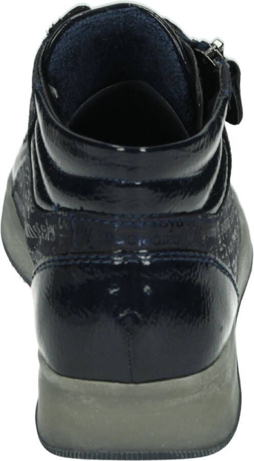 Ara 1244499 Hoge sneakersVeterlaarzenDames veterschoenenDames sneakersHalf-hoge schoenen Blauw - Foto 2