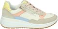 ARA Sneakers laag 'Garda' beige pastelblauw lichtbruin pasteelgeel - Beige