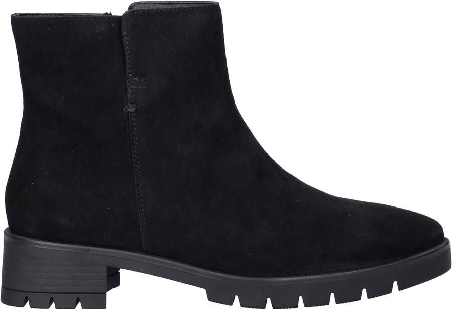 Ara Western Suède Laars Zwart Rubber Zool