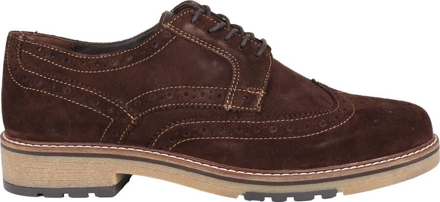 Ara Bruine suède veterschoenen voor heren