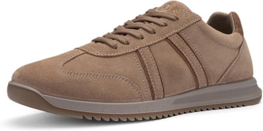 Ara art. 11-20502-153suede sneaker veterschoen zand veter rits