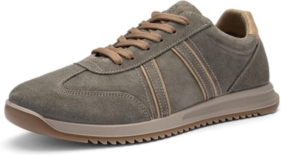 Ara art. 11-20502-15 suede groene sneaker veterschoen rits heren