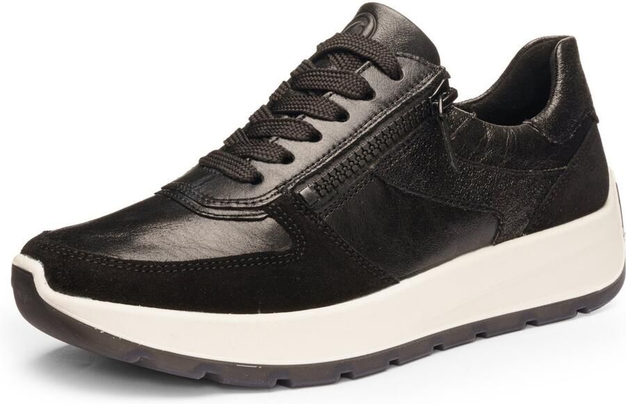 Ara -art 12-25112 01-zwart-dames-veter rits