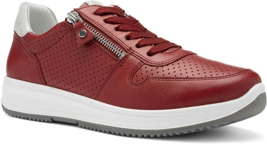 Ara art 12-25510-18 dames veter rits perfo ROOD