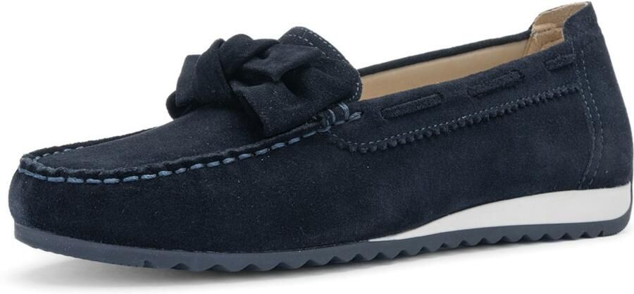 Ara art. 12-27706 02 dames instapper donkerblauw suede