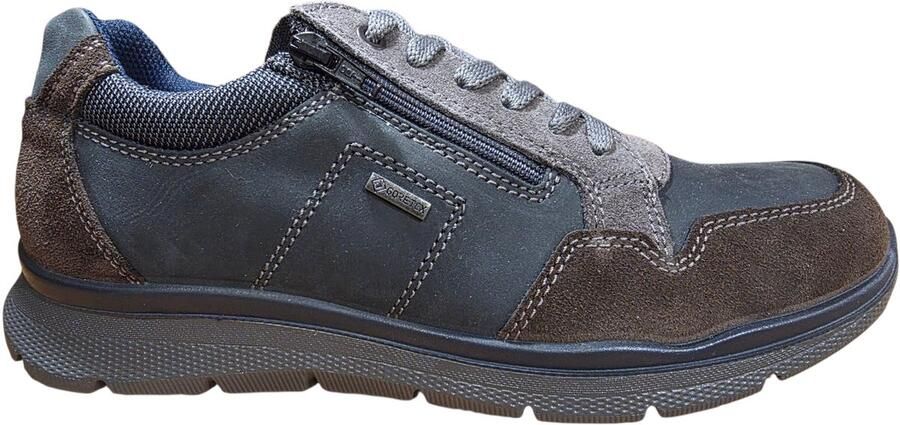 Ara -art-art 11-24607 19-blauw-bruin-goretex-veter rits-heren