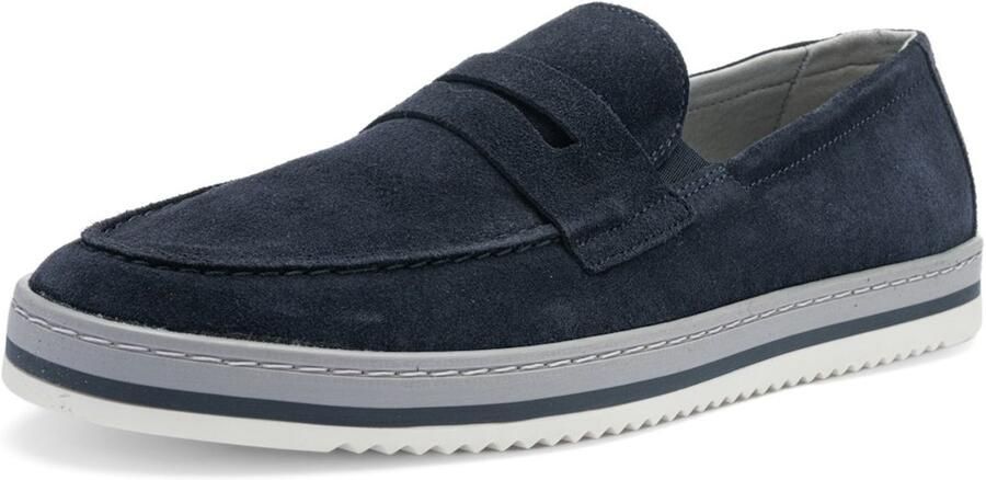 Ara art NIKO 11-20902 22 blauw suede hereninstapper