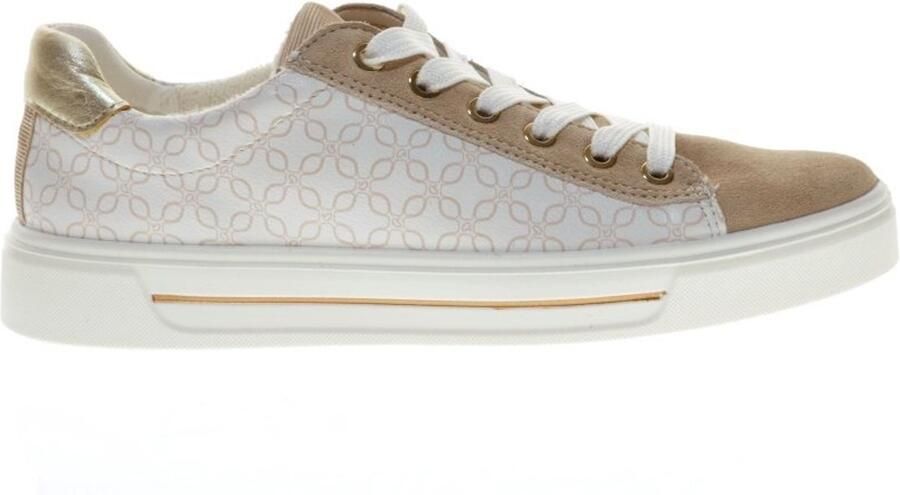 Ara Sneaker Courtyard Stijlvol en Comfortabel Beige Dames