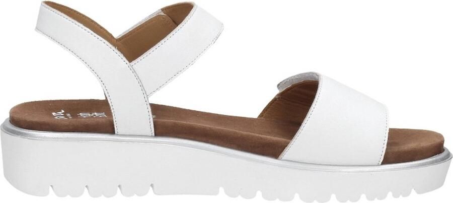 Ara Bilbao-S Sandalen Plat Wit