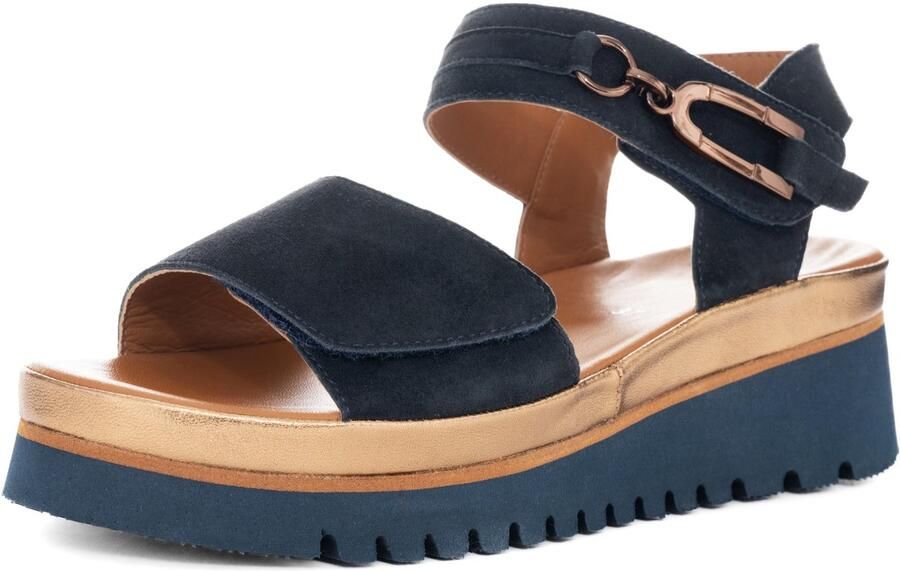 Ara Sandalen met sleehak 12-50502-02 Blau