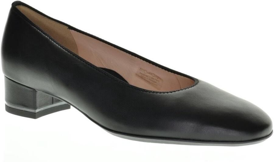 Ara Brede Zachtlederen Zwart Comfort Pump