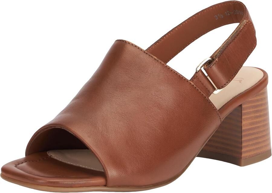 Ara Brighton Dames Sandalen Cognac Leer Comfort & Stijl