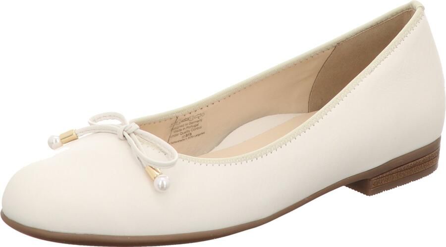 Ara Ballerina Sardinia Stijlvol en Comfortabel White Dames