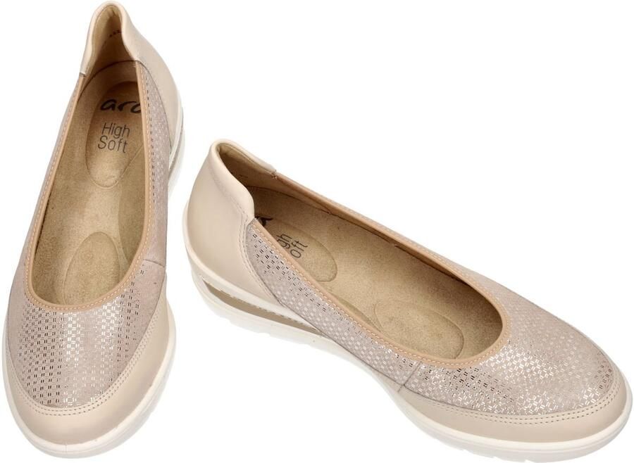 Ara -Dames beige ballerina's & mocassins - Foto 2