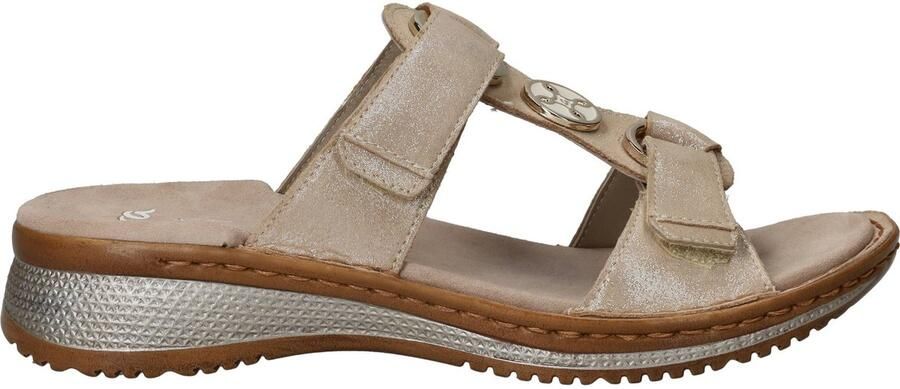 Ara Slippers Hawaï sleehak zomerschoen pantoffels met klittenband - Foto 7