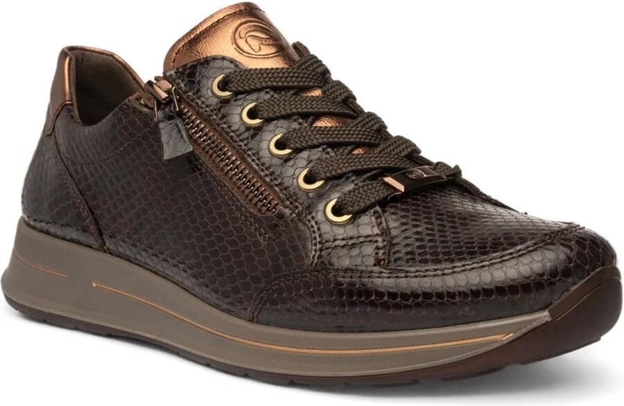 Ara -Dames bruin donker sneakers