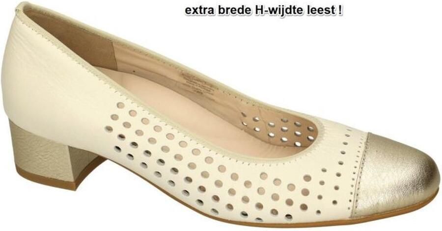 Ara Beige Leren Pumps voor Zakelijke Kleding