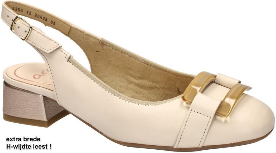 Ara -Dames crÈme pumps & hakschoenen