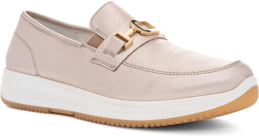 Ara -Dames goud ballerina's & mocassins