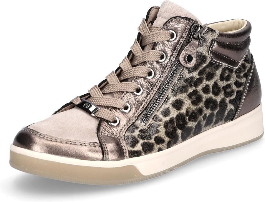 Ara Sneakerboots Rome Hoge sneaker veterboots in comfortabele wijdte G (= wijd)