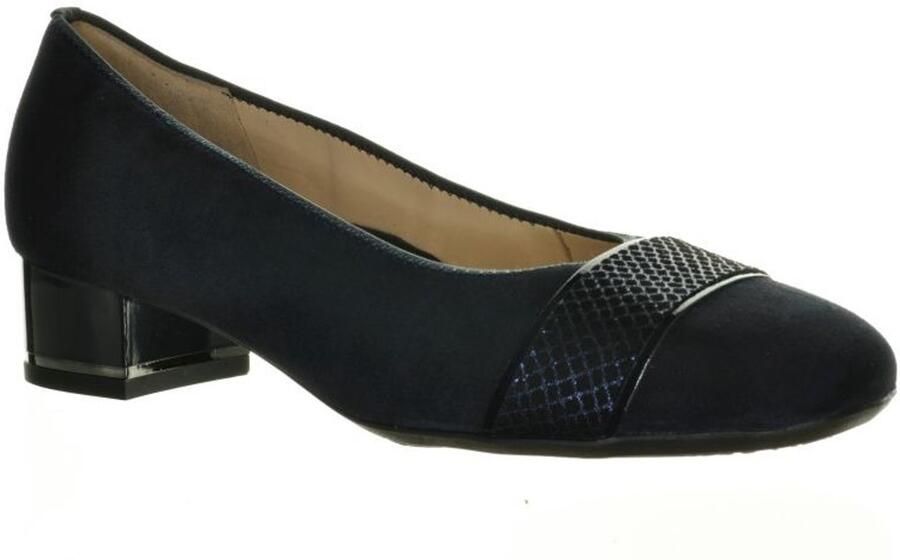 Ara Dames Pump Blauw Comfort