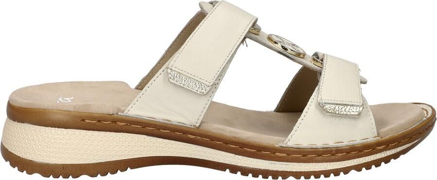 Ara Slippers Hawaï zomerschoen sandaal met sleehak