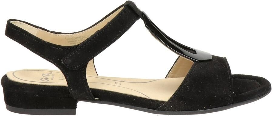 Ara 1216839 Volwassenen Platte sandalen Dames Sandalen Kleur Zwart