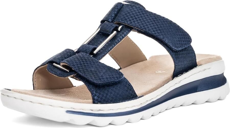 Ara Slippers TAMPA sleehak zomerschoen slippers met sieraandeel g-breedte